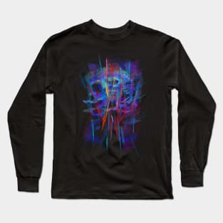 abstract- horror- space Long Sleeve T-Shirt